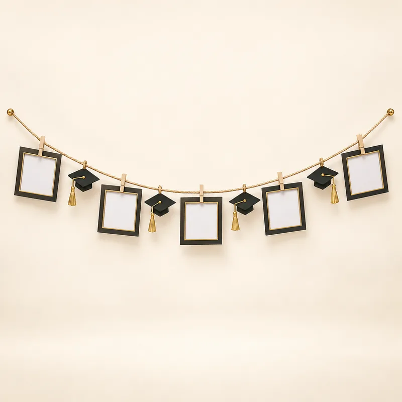 Personalized Graduation Photo Banner — AI-generated representative illustration