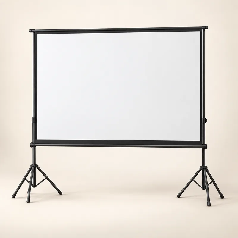 Portable Projector Screen (120 inch) — AI-generated representative illustration