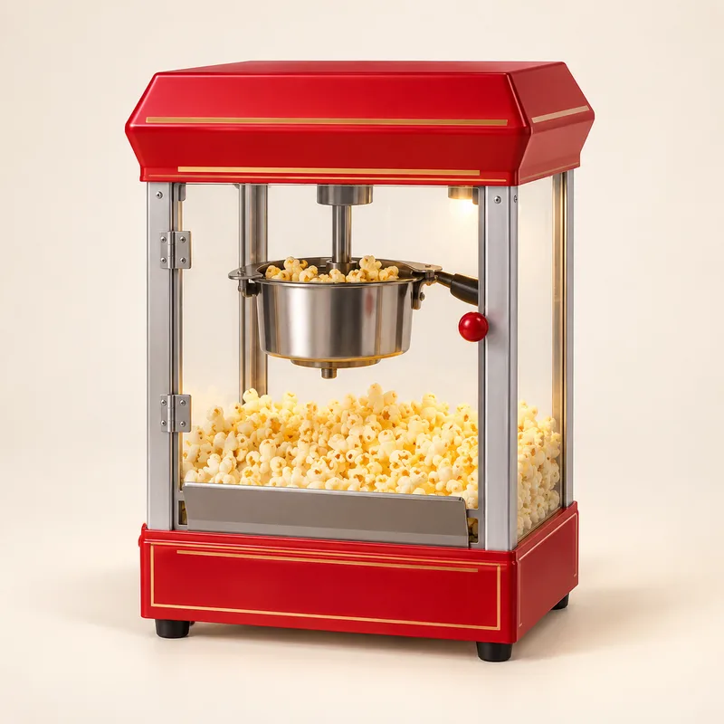 Tabletop Popcorn Machine — AI-generated representative illustration